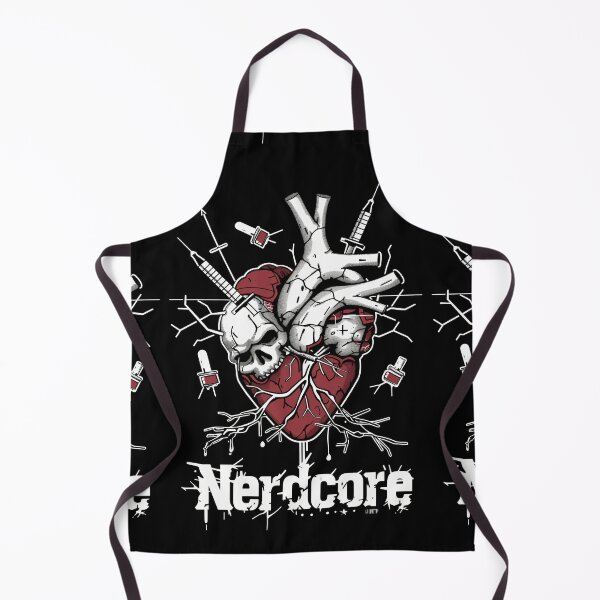 Item preview, “Nerdcore” Heart Art with Retrofuturistic Graffiti designed and sold by Piotrek0001.