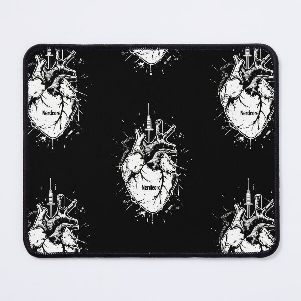 Item preview, “Nerdcore” Heart Art with Retrofuturistic Graffiti designed and sold by Piotrek0001.