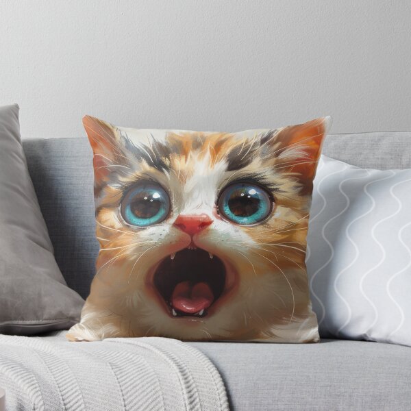Item preview, Cat with playful paws designed and sold by wolfgangrainer.