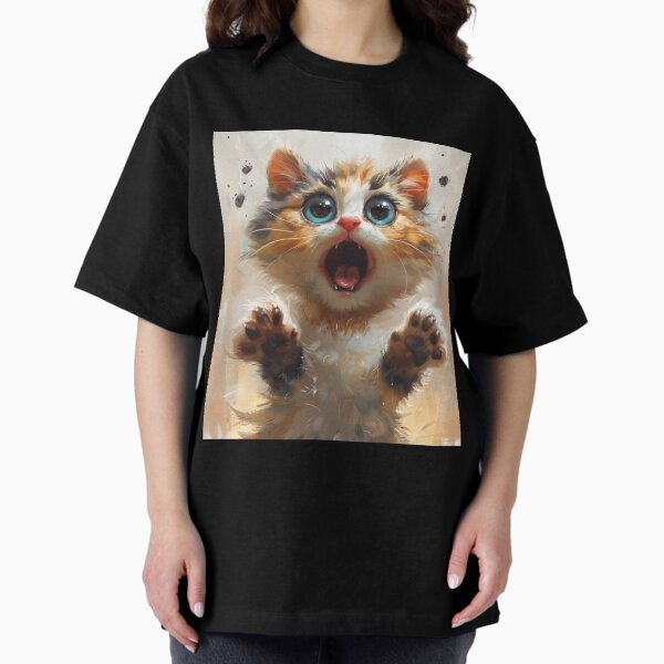 Item preview, Cat with playful paws designed and sold by wolfgangrainer.