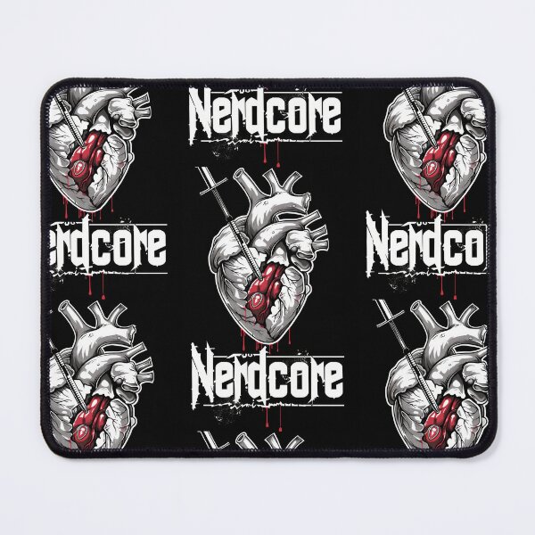 Item preview, “Nerdcore” Heart Art with Retrofuturistic Graffiti designed and sold by Piotrek0001.