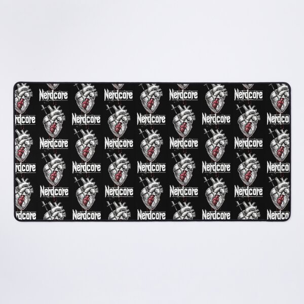 Item preview, “Nerdcore” Heart Art with Retrofuturistic Graffiti designed and sold by Piotrek0001.