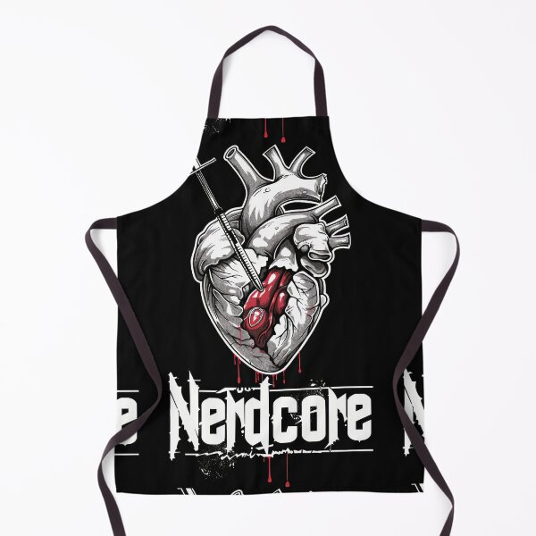 Item preview, “Nerdcore” Heart Art with Retrofuturistic Graffiti designed and sold by Piotrek0001.