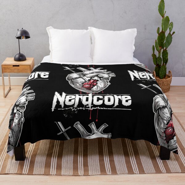 Item preview, “Nerdcore” Heart Art with Retrofuturistic Graffiti designed and sold by Piotrek0001.