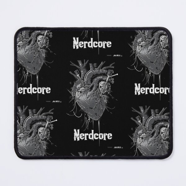 Item preview, “Nerdcore” Heart Art with Retrofuturistic Graffiti designed and sold by Piotrek0001.