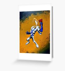 Earthworm Jim Greeting Card