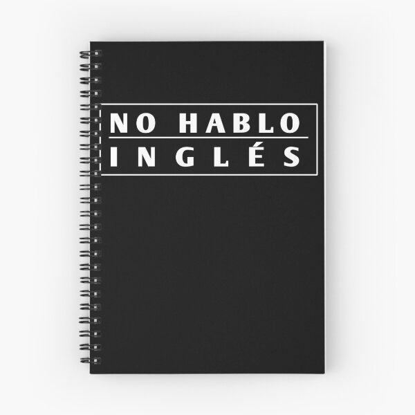 Item preview, No hablo ingles designed and sold by LvlUpPrints.