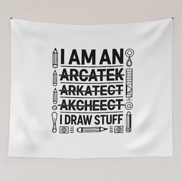 Item preview, I Draw Stuff Architect Gift designed and sold by TeesYouWant.