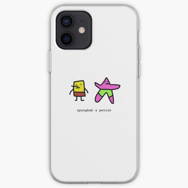Spongebob & Patrick (spungbab & petruk) iPhone Soft Case