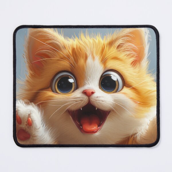 Item preview, Cat with playful paws designed and sold by wolfgangrainer.