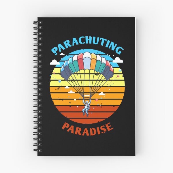 Aperçu de l'œuvre Paradis du parachutisme créée et vendue par LvlUpPrints.