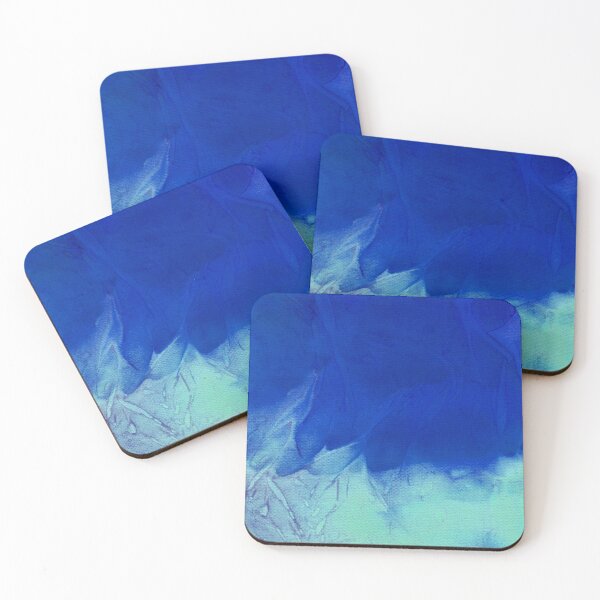 Item preview, Square, abstract watercolor painting designed and sold by Serkan ileri.