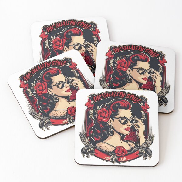 Artikelvorschau, Rockabilly-Mädchen entworfen und verkauft von whatthefoxsays.