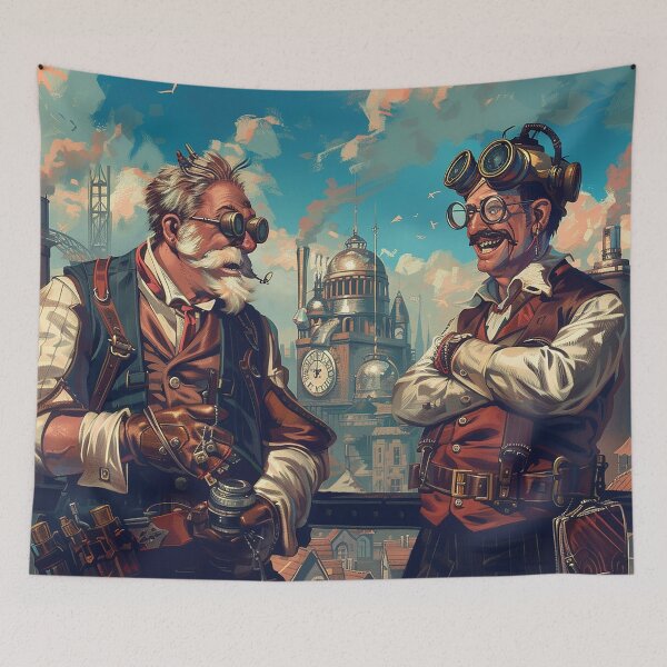 Item preview, Steampunk Friendship designed and sold by PyramidSchmear.