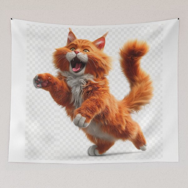 Item preview, Copy of Cat with Playful Paws designed and sold by wolfgangrainer.