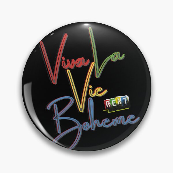 Item preview, La Vie Boheme - Rent Musical Design 4 designed and sold by Think In Scenes.
