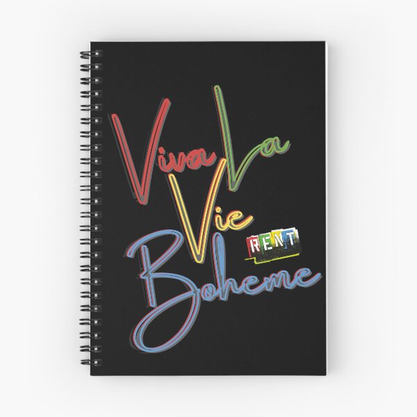 Item preview, La Vie Boheme - Rent Musical Design 4 designed and sold by Think In Scenes.
