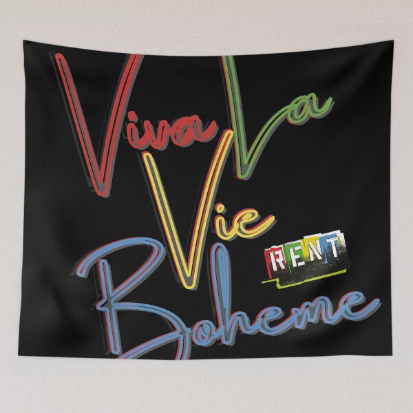 Item preview, La Vie Boheme - Rent Musical Design 4 designed and sold by Think In Scenes.