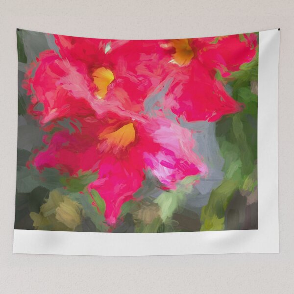 Item preview, Red Mandevilla Flower Vine X112 designed and sold by RichFrancoCars.