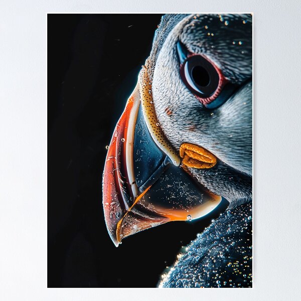 Item preview, Left side Puffin closeup designed and sold by Brendon987.