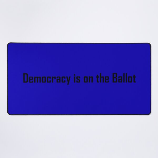 Item preview, Democracy is on the Ballot designed and sold by FatGiantCat.