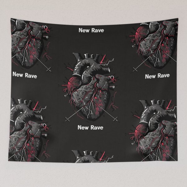 Item preview, Modern Heart “New Rave” in Graffiti Style designed and sold by Piotrek0001.