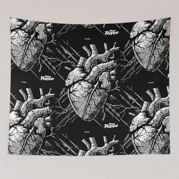 Item preview, Modern Heart “New Rave” in Graffiti Style designed and sold by Piotrek0001.