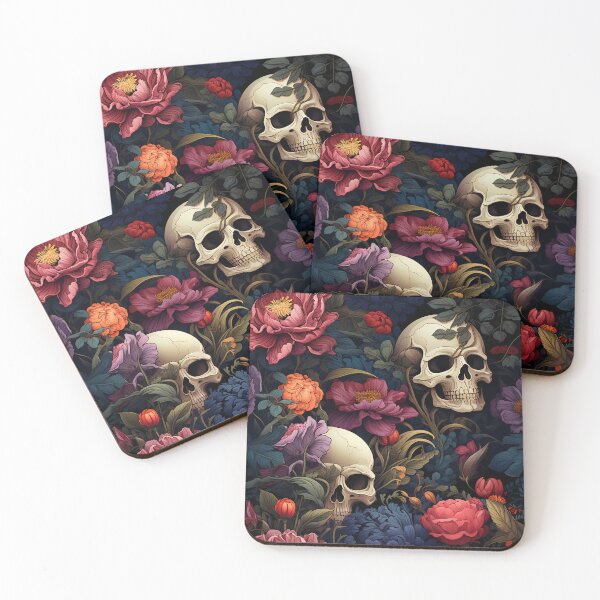 Item preview, Floral Skulls designed and sold by karsad.