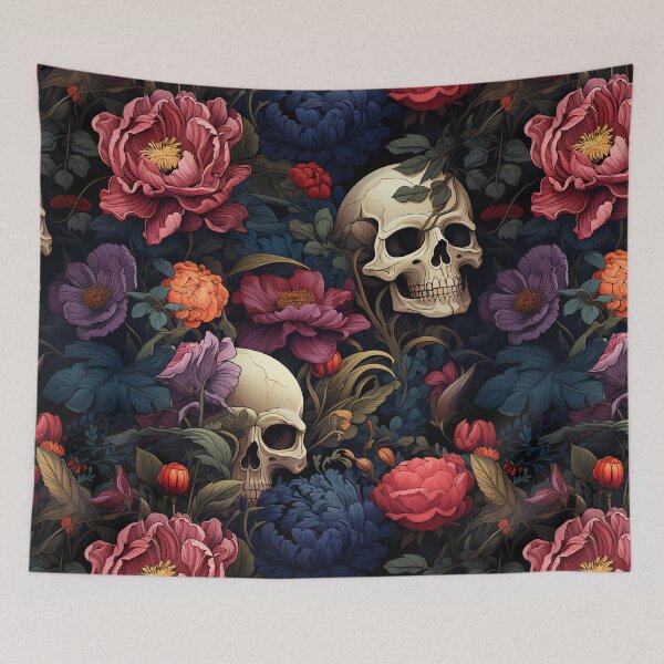Item preview, Floral Skulls designed and sold by karsad.