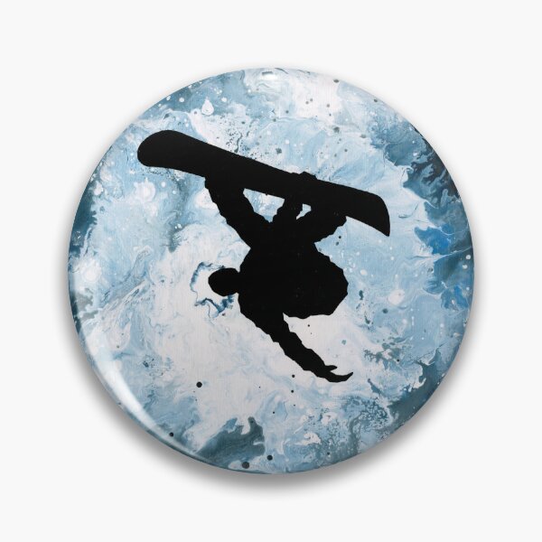 Item preview, Snowboarder in Electric Dreams designed and sold by Shred Art Studio.