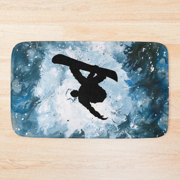 Item preview, Snowboarder in Electric Dreams designed and sold by Shred Art Studio.