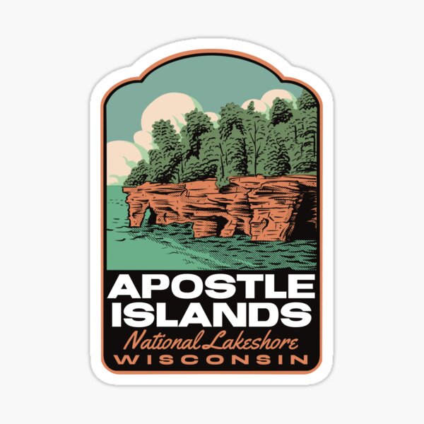 Item preview, Apostle Islands National Lakeshore Wisconsin designed and sold by halpindesignco.
