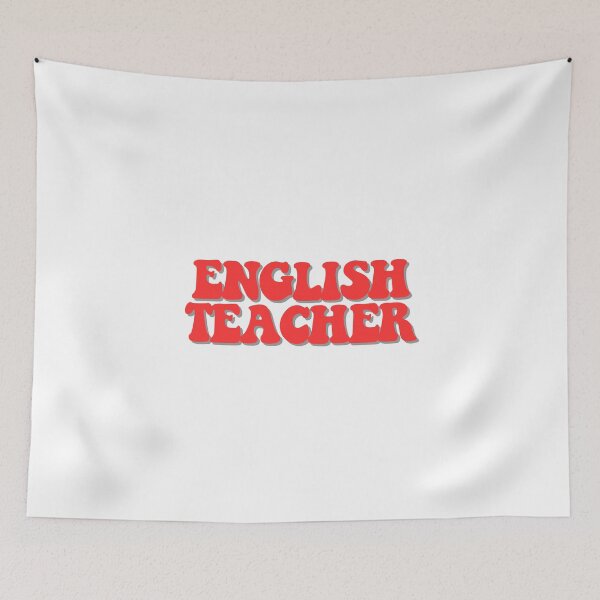 Item preview, ENGLISH TEACHER  designed and sold by CharmStudio.