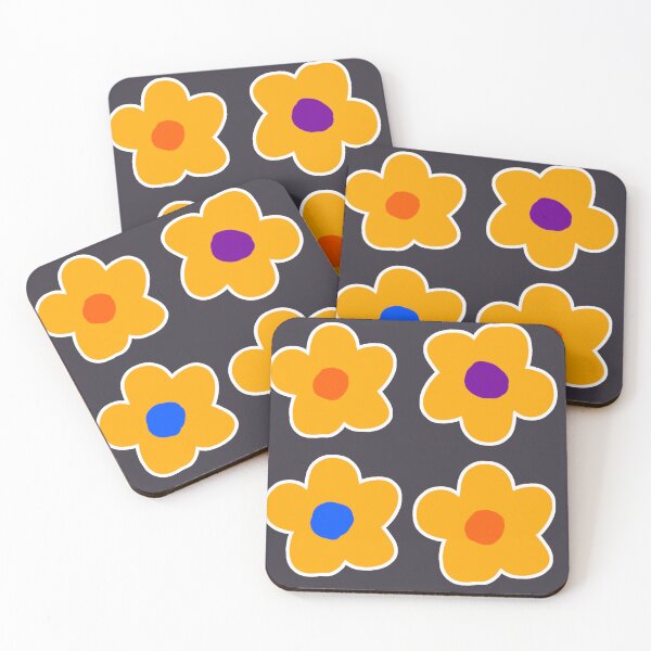 Item preview, Groovy Yellow Flowers  designed and sold by DanielleGensler.