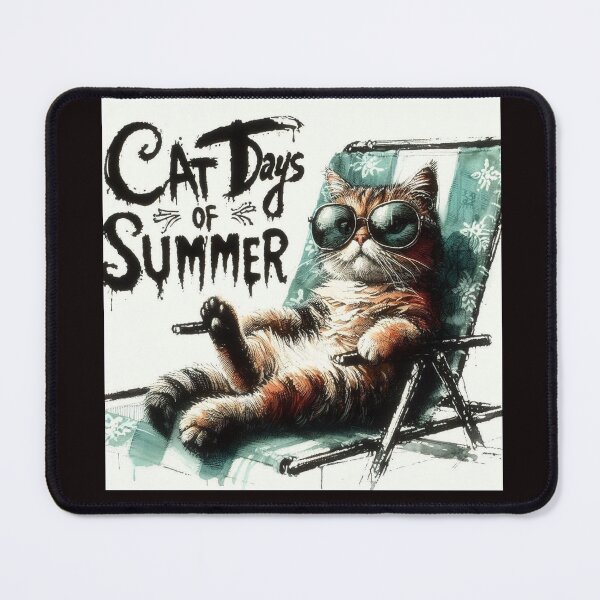 Item preview, Cat Days of Summer designed and sold by Jurand Creations.