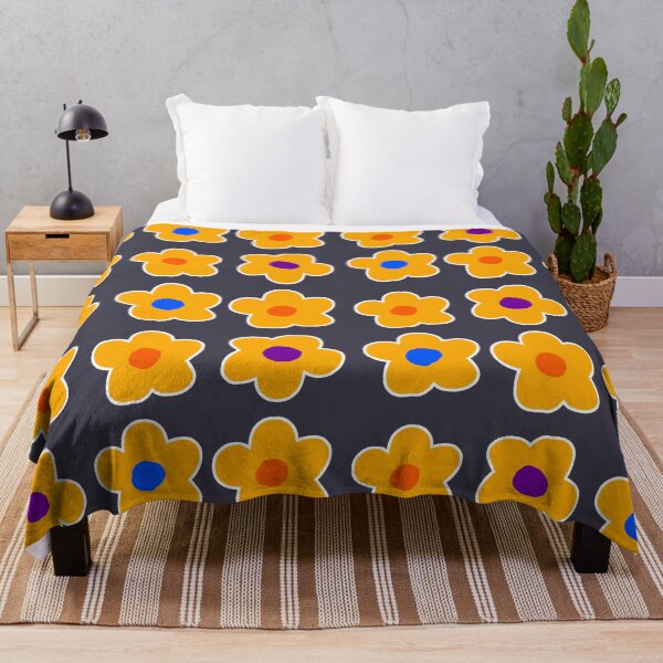 Item preview, Groovy Yellow Flowers  designed and sold by DanielleGensler.