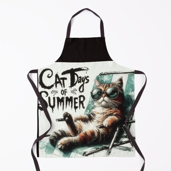 Item preview, Cat Days of Summer designed and sold by Jurand Creations.