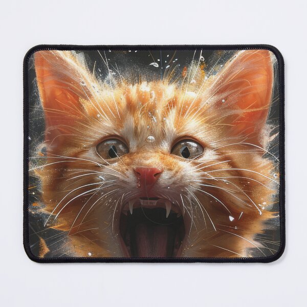 Item preview, Cat with playful paws designed and sold by wolfgangrainer.