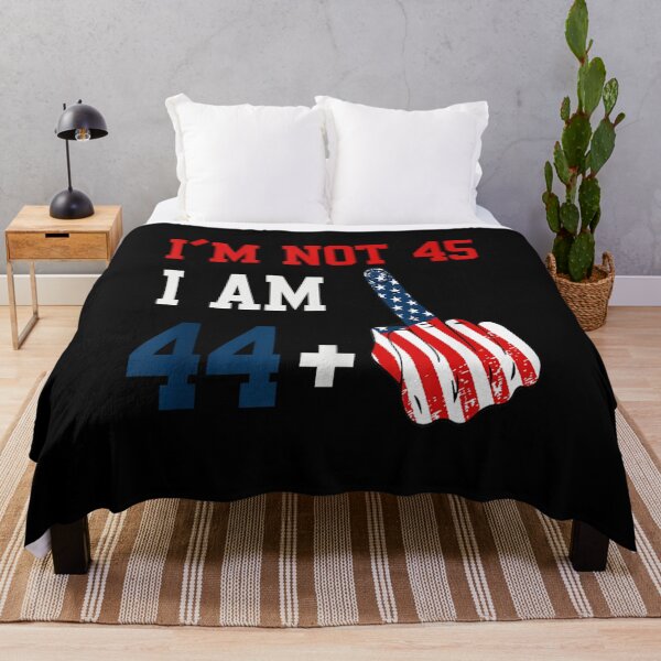Item preview, Im Not 45 I Am 44 Plus 1 Middle Finger designed and sold by skeastore.