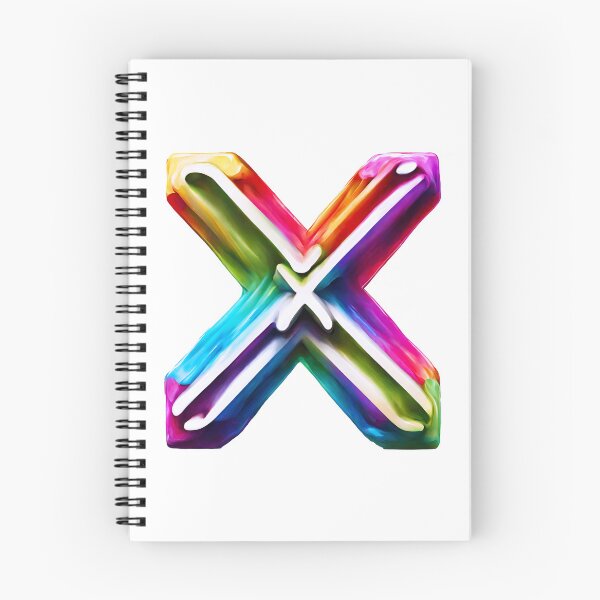 Item preview, Colorful 3D Letter X 2 designed and sold by Tom-Johnson.