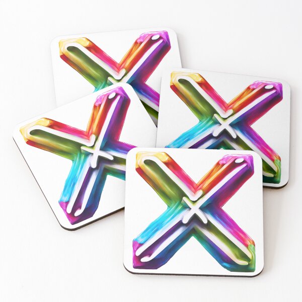 Item preview, Colorful 3D Letter X 2 designed and sold by Tom-Johnson.