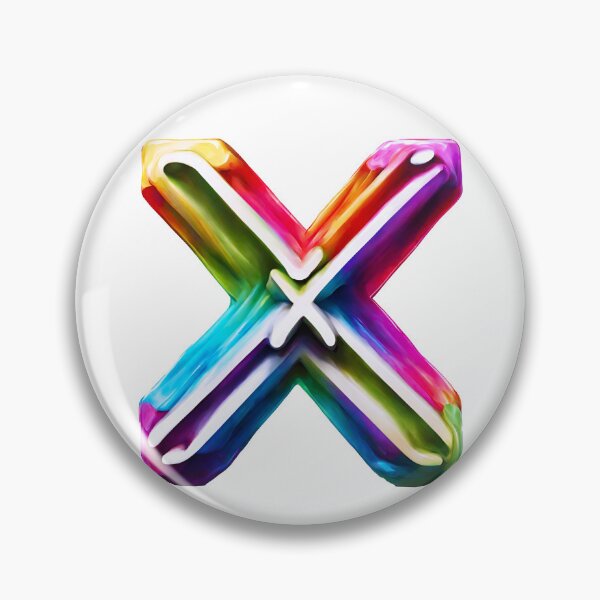 Item preview, Colorful 3D Letter X 2 designed and sold by Tom-Johnson.