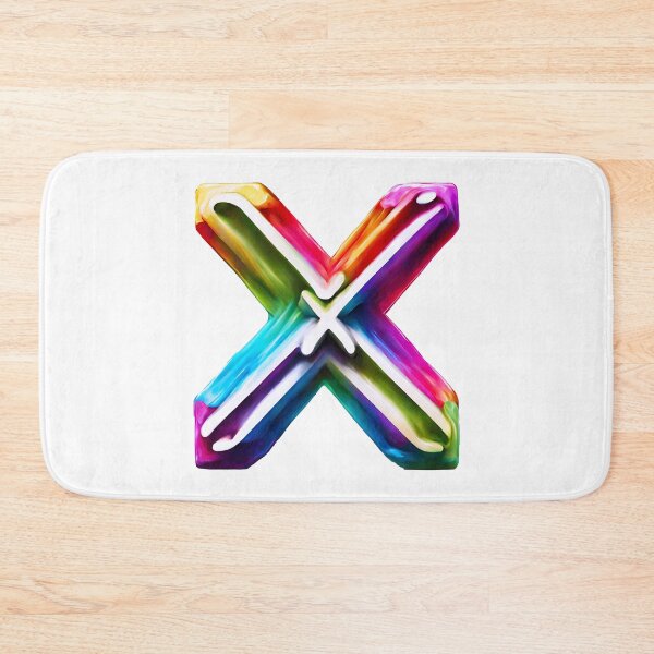 Item preview, Colorful 3D Letter X 2 designed and sold by Tom-Johnson.