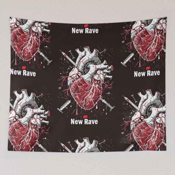 Item preview, Modern Heart “New Rave” in Graffiti Style designed and sold by Piotrek0001.