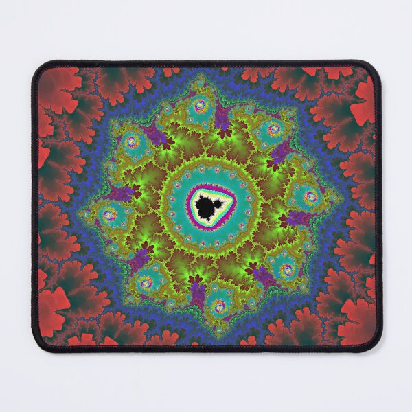 Item preview, Mandelbrot 108 - Rich golden-green swirling fractal altar designed and sold by Draeger0.