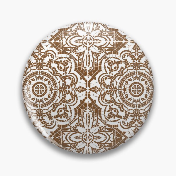 Item preview, Azulejo  marrom mosaico designed and sold by GirlaineSQ.