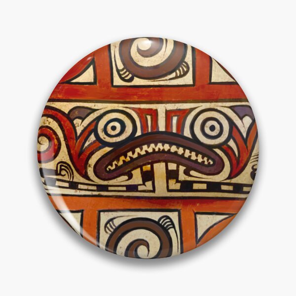 Item preview, Digital painting based on American indigenous pottery design  designed and sold by ricoflinn.