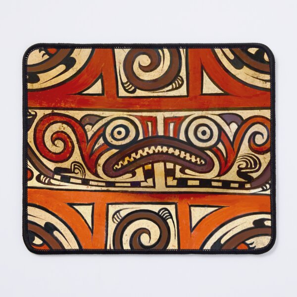 Item preview, Digital painting based on American indigenous pottery design  designed and sold by ricoflinn.