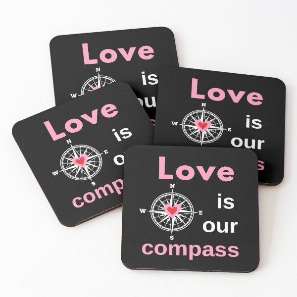 Item preview, Love Is Our Compass Faith In The Heart  designed and sold by StudioTina.