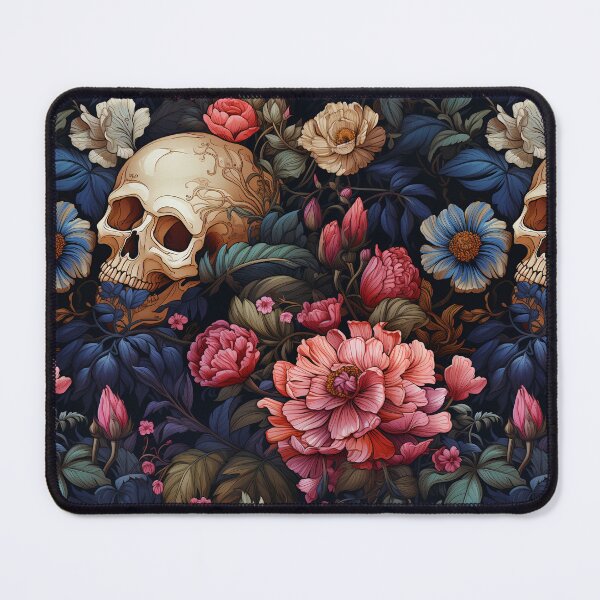 Item preview, Skull And Flowers II designed and sold by karsad.